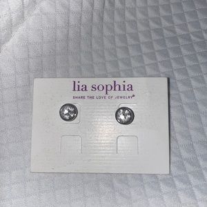 Lia Sophia April birthstone earring